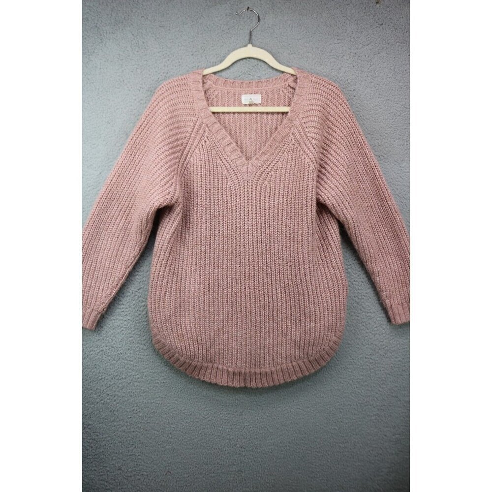 Lou &‎ Grey Alpaca Wool Blend Long Sleeve Sweater-Size XS